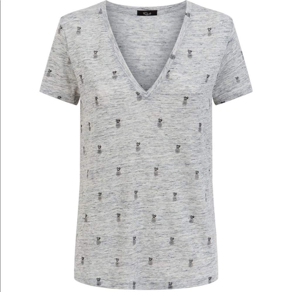 Rails pineapple print cara tee
